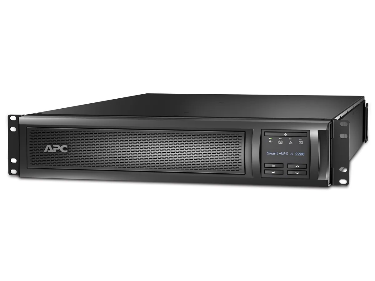 APC APC SMX2200RMLV2U Smart-UPS X 2200VA 1980W 2U Rack/Tower 120V 8 Outlets SmartSlot — product photo