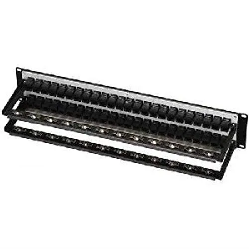Black Box Corporation Black Box Corporation Feed-Through 24 Port Cat 5e Patch Panel — product photo