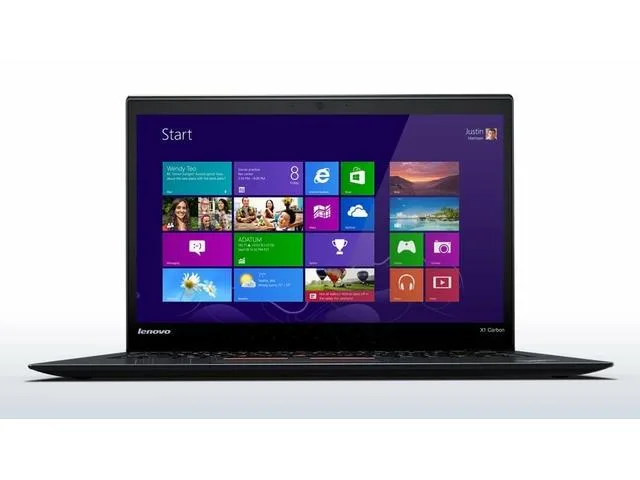 Lenovo Lenovo ThinkPad X1 Carbon laptop i7-5600U 8GB 256GB 13.3" 1920x1080 — product photo
