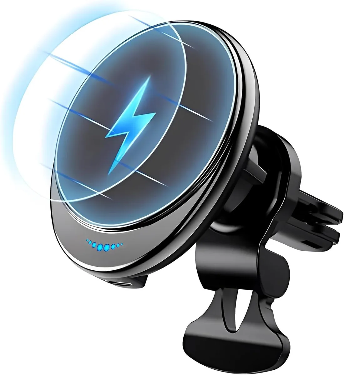RUOCLRIS RUOCLRIS 15W MagSafe Car Mount Charger Black — product photo