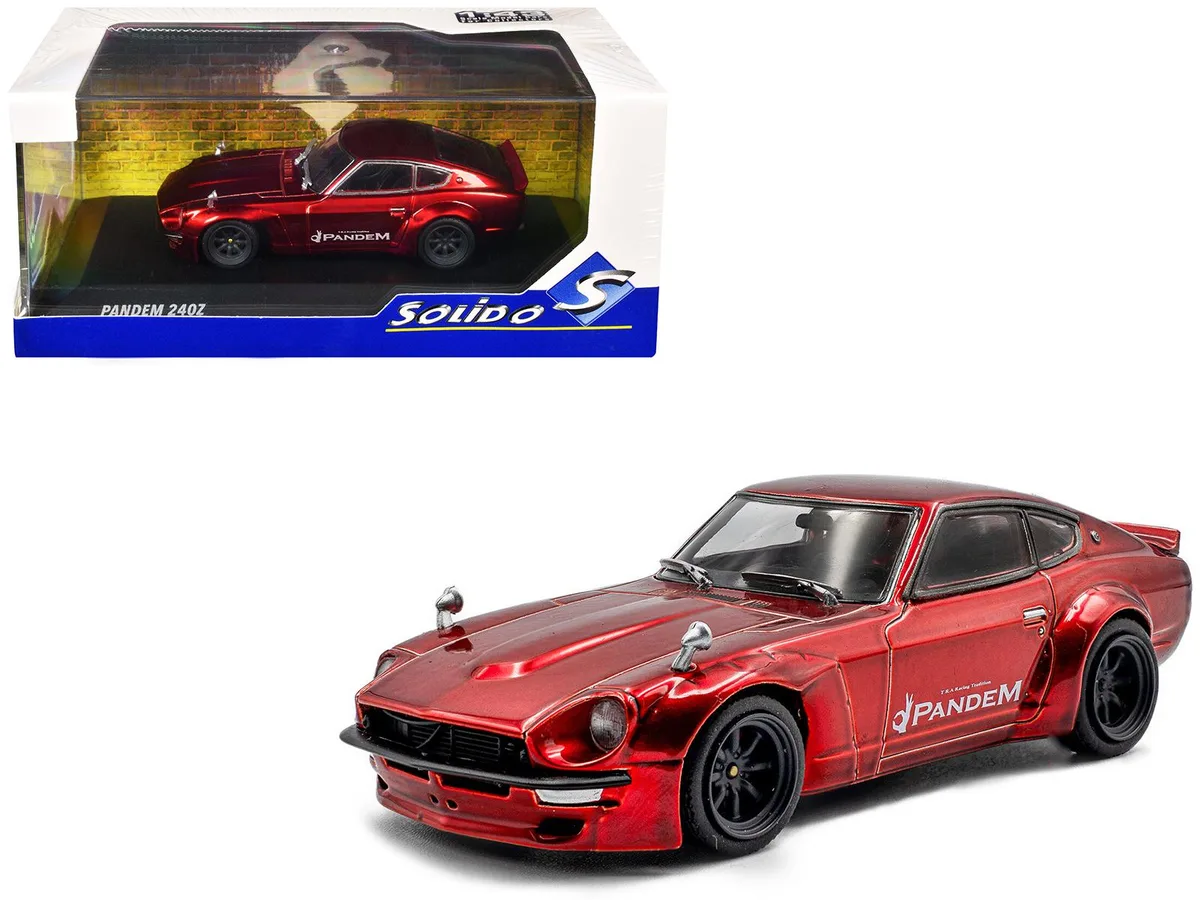 Solido Solido Datsun Pandem 240Z Red Metallic 1/43 hobby collectible — product photo