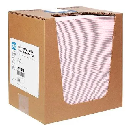 New Pig New Pig MAT351 Pink Absorbent Mat Pad 100 Pack 9.8 gal — product photo