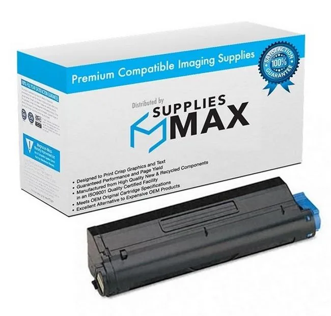 SuppliesMax SuppliesMax Compatible Toner Cartridge 43979201 Black 7000 Page Yield — product photo