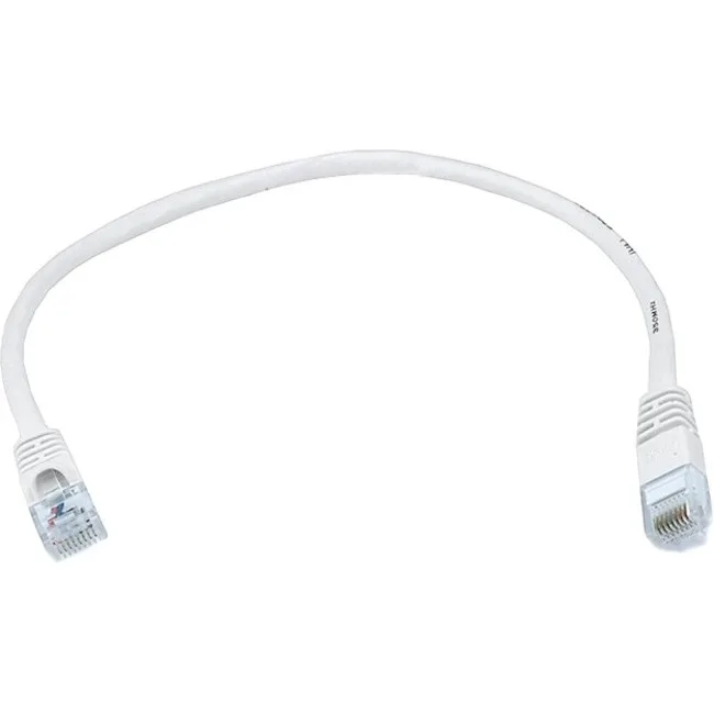 Monoprice Inc. Monoprice 101978 Cat5e Network Ethernet Cable 1 Feet White 24AWG 350MHz UTP — product photo