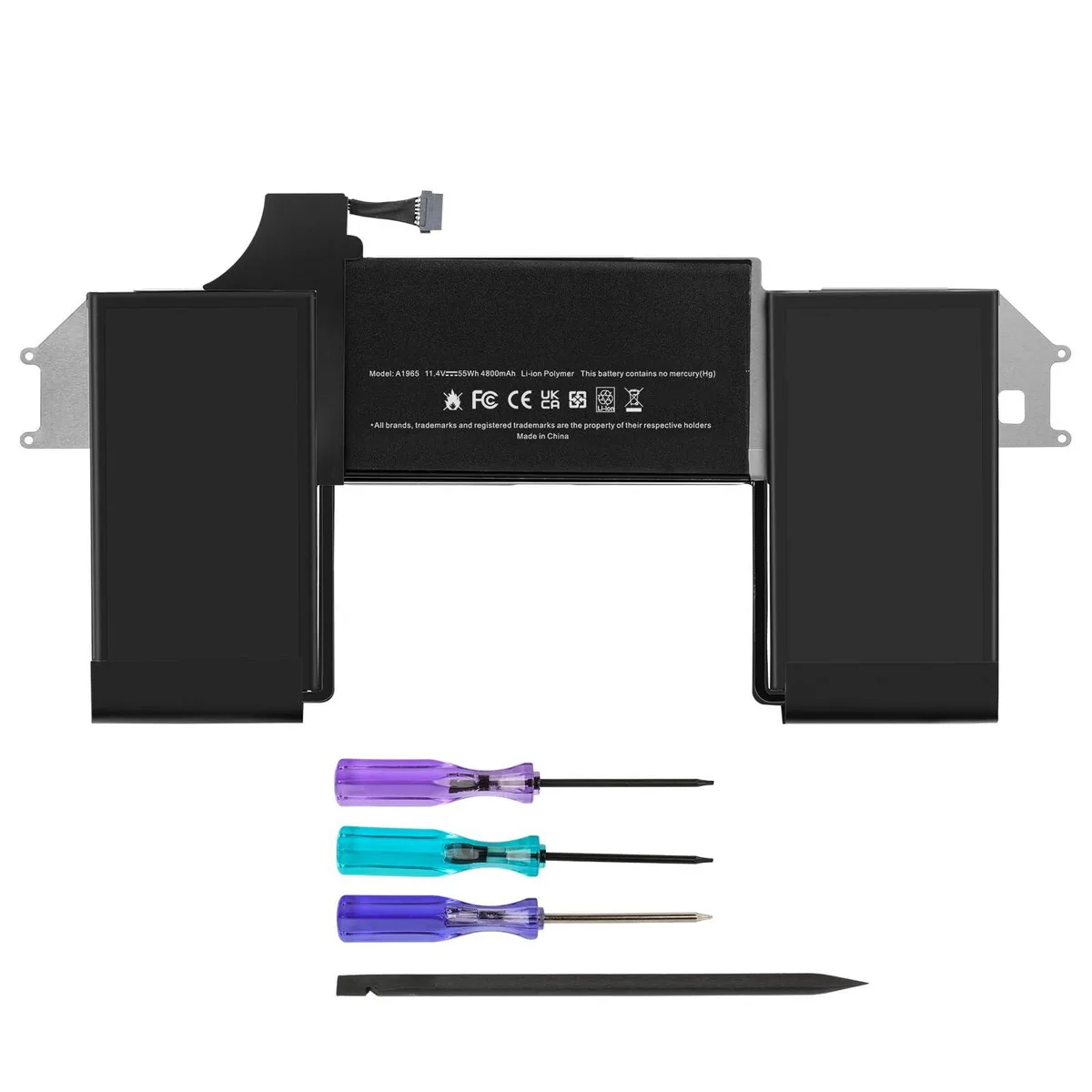 No Sew No Sew A1932 A1965 11.4V 4379mAh 55Wh laptop battery — product photo