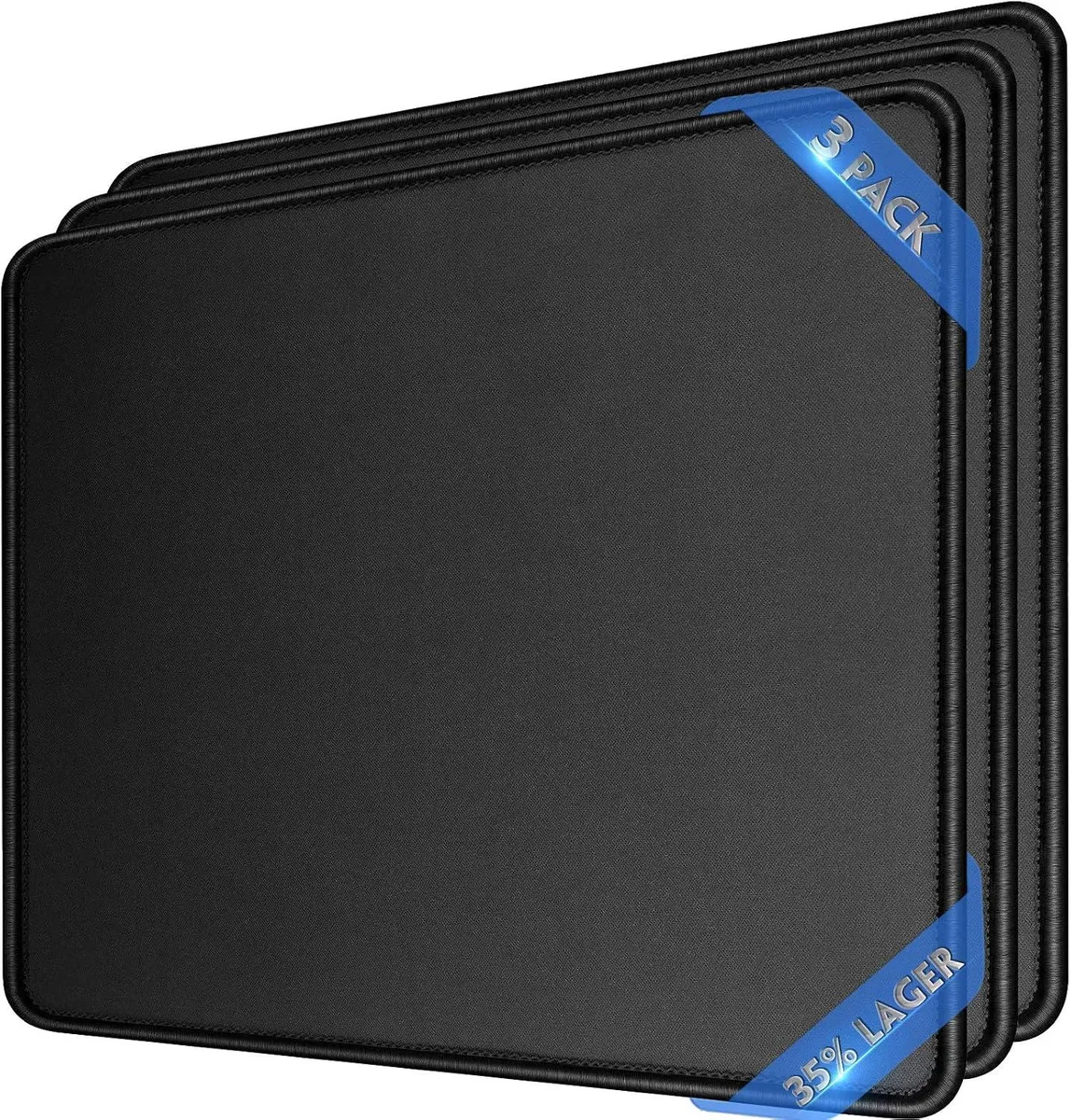 BAOFENG BAOFENG 12x10 Mouse Pad 35% Larger Black — product photo