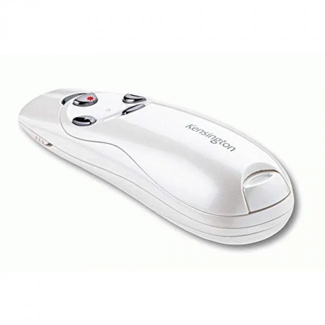 Kensington Kensington K75773WW Presenter Expert Wireless Red Laser Pearl White 2.4 GHz 6 Buttons Home Gadget — product photo
