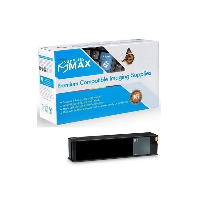 SuppliesMax SuppliesMax HP L0R12A Black High Yield Inkjet Cartridge 11000 Pages — product photo