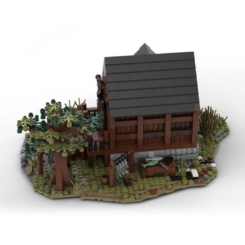 ZITIANYOUBUILD ZITIANYOUBUILD MOC-49723 Medieval Fishermans House 1682 Parts — product photo