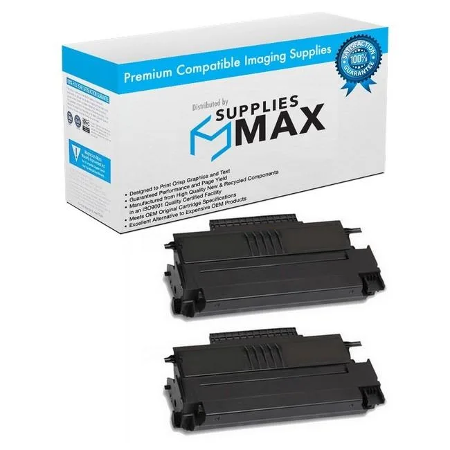 SuppliesMax SuppliesMax Compatible Toner Cartridge 2-Pack Black 4000 Pages for Gestetner F111 — product photo