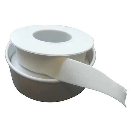 White cotton adhesive tape roll half inch by five yards