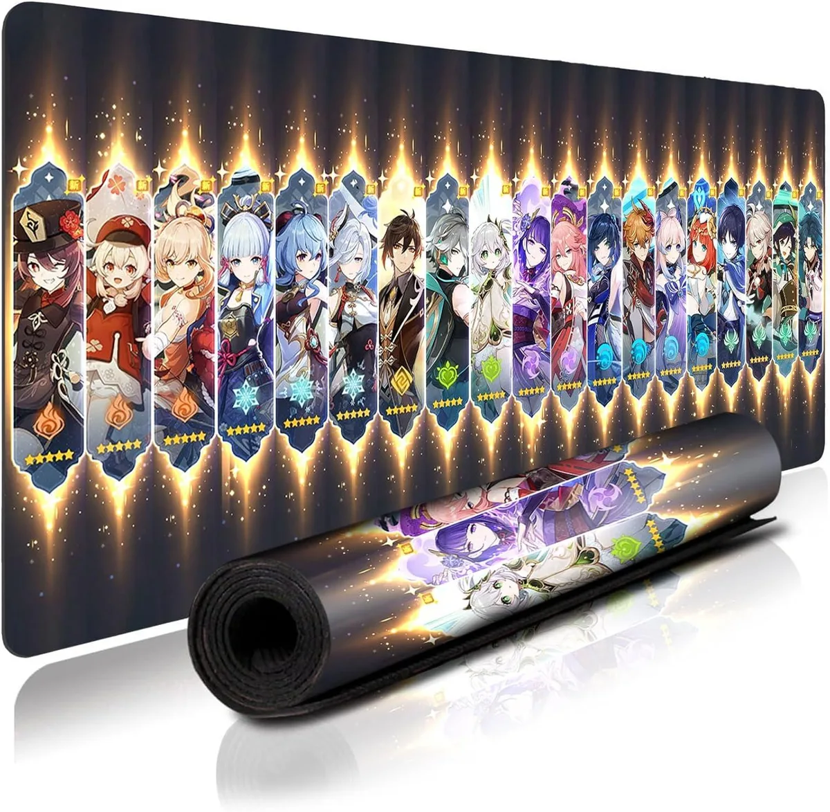 Brainwavz Brainwavz Genshin Impact Mouse Pad 70×30 cm 3 mm — product photo