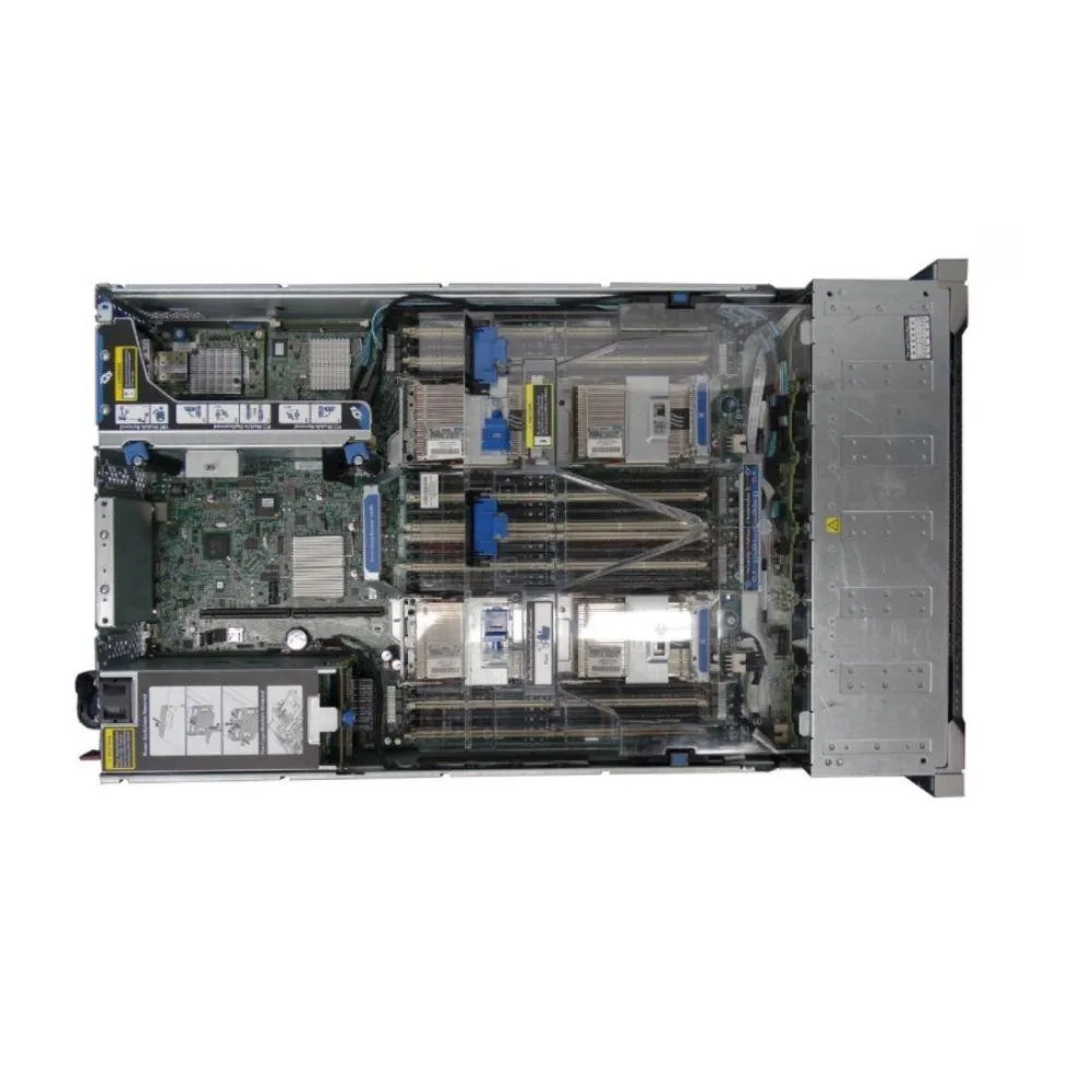 HPE HPE DL560 Gen9 8SFF rack server 4x Xeon E5-4650 v4 128GB DDR4 — product photo