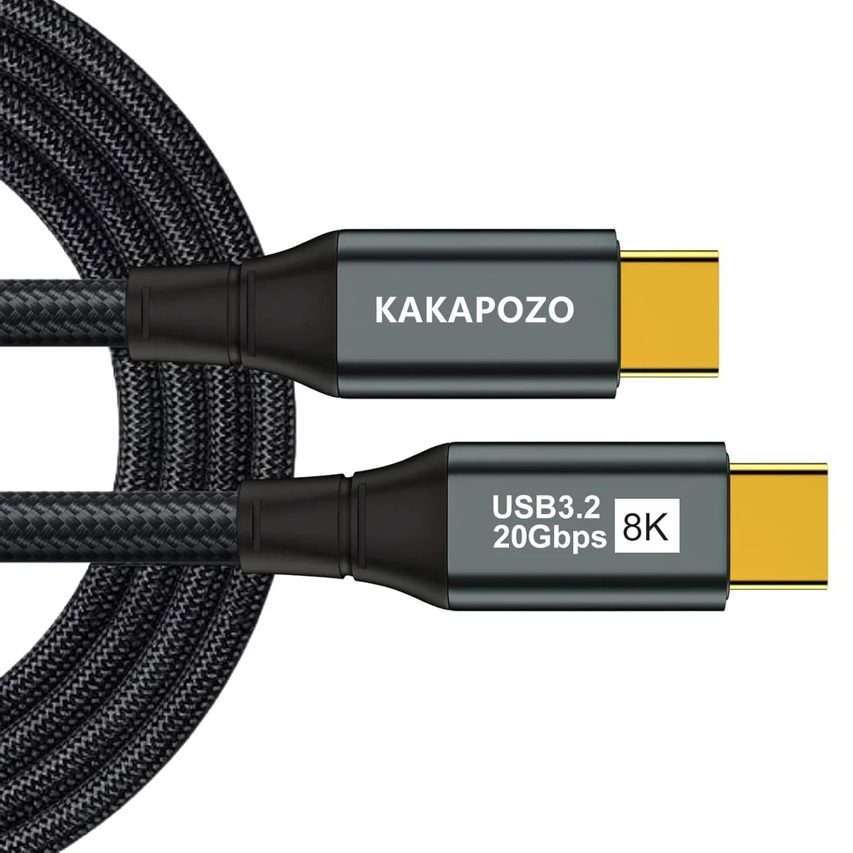 Vszerda Vszerda USB-C cable 8 ft 8K 60 Hz 100 W 20 Gbps — product photo