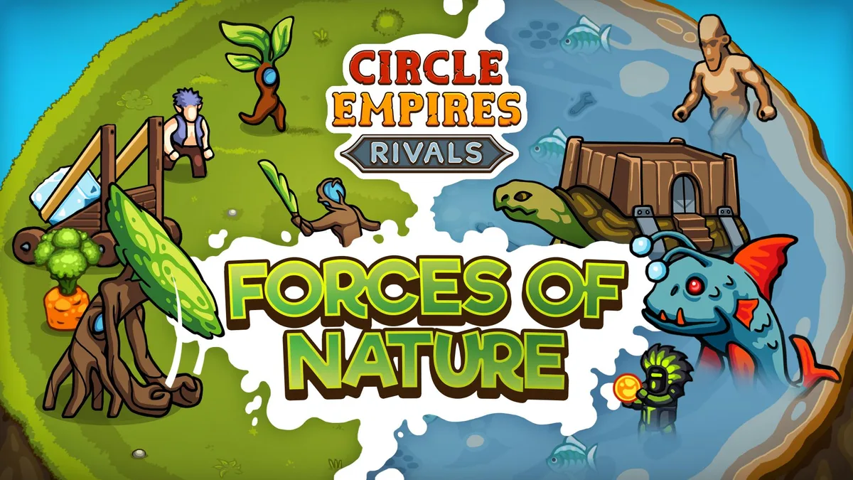 Iceberg Interactive Iceberg Interactive 62553 Circle Empires Rivals Forces of Nature DLC downloadable game — product photo