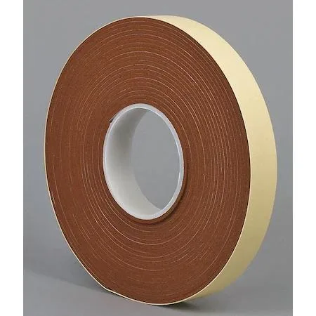 Value Brand Value Brand 15D299 Foam Tape Orange 10 yd 1 in — product photo