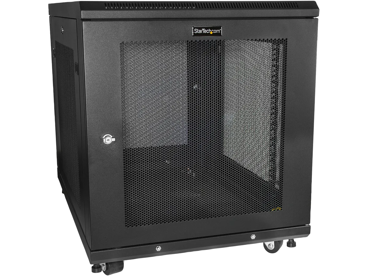 STARTECH STARTECH RK1233BKM 12U 31 in deep server rack — product photo