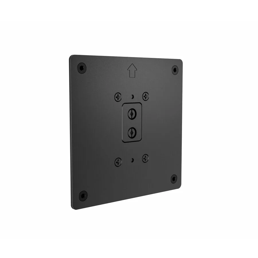 Rectangular metal VESA mounting plate for HP all-in-one computer