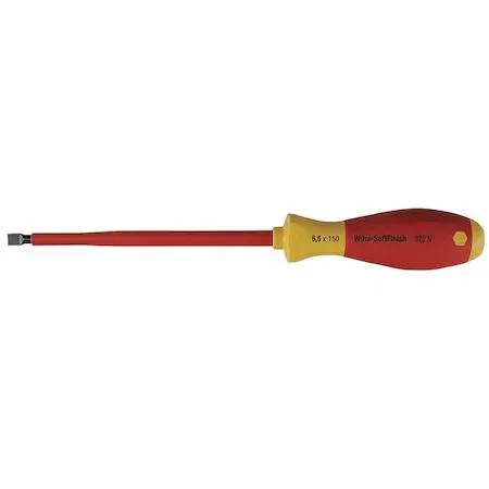WIHA WIHA 32012 Insulated Slotted Screwdriver 1/8 in Round hand screwdriver — product photo