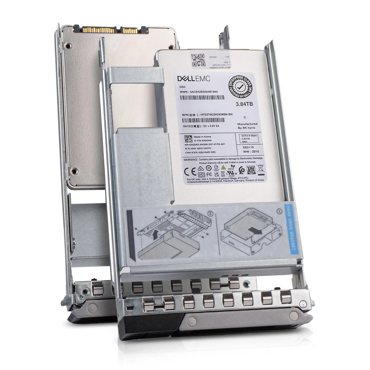 DELL DELL G14 03GDK0 3.84TB SATA 2.5" enterprise SSD — product photo