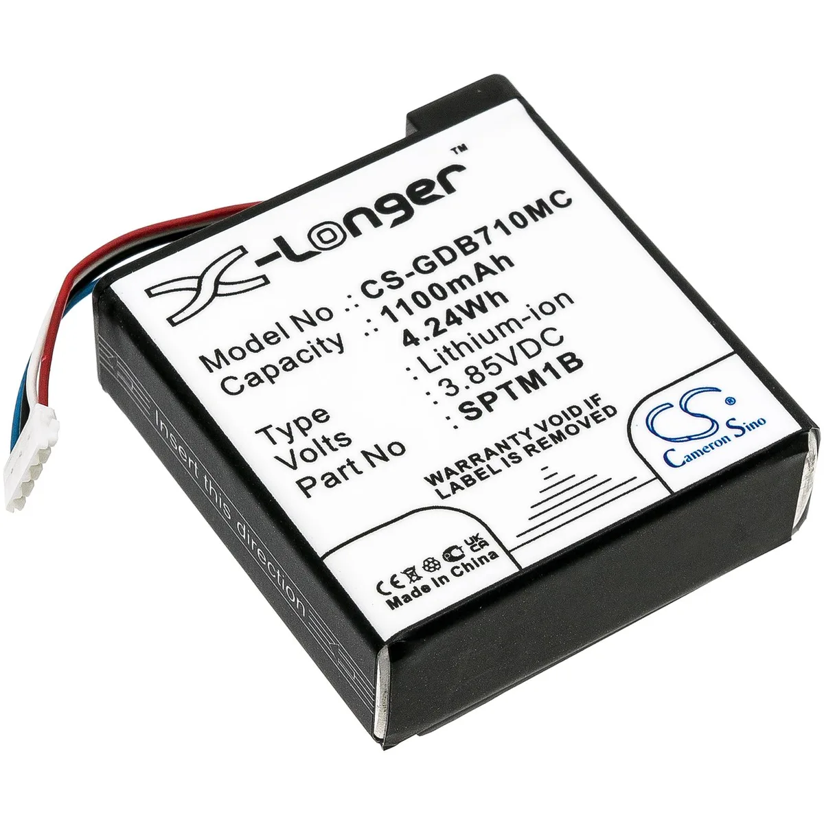 Cameron &amp; Co Cameron &amp; Co DS-CS-GDB710MC camera battery 1.1 Ah 3.85 V — product photo