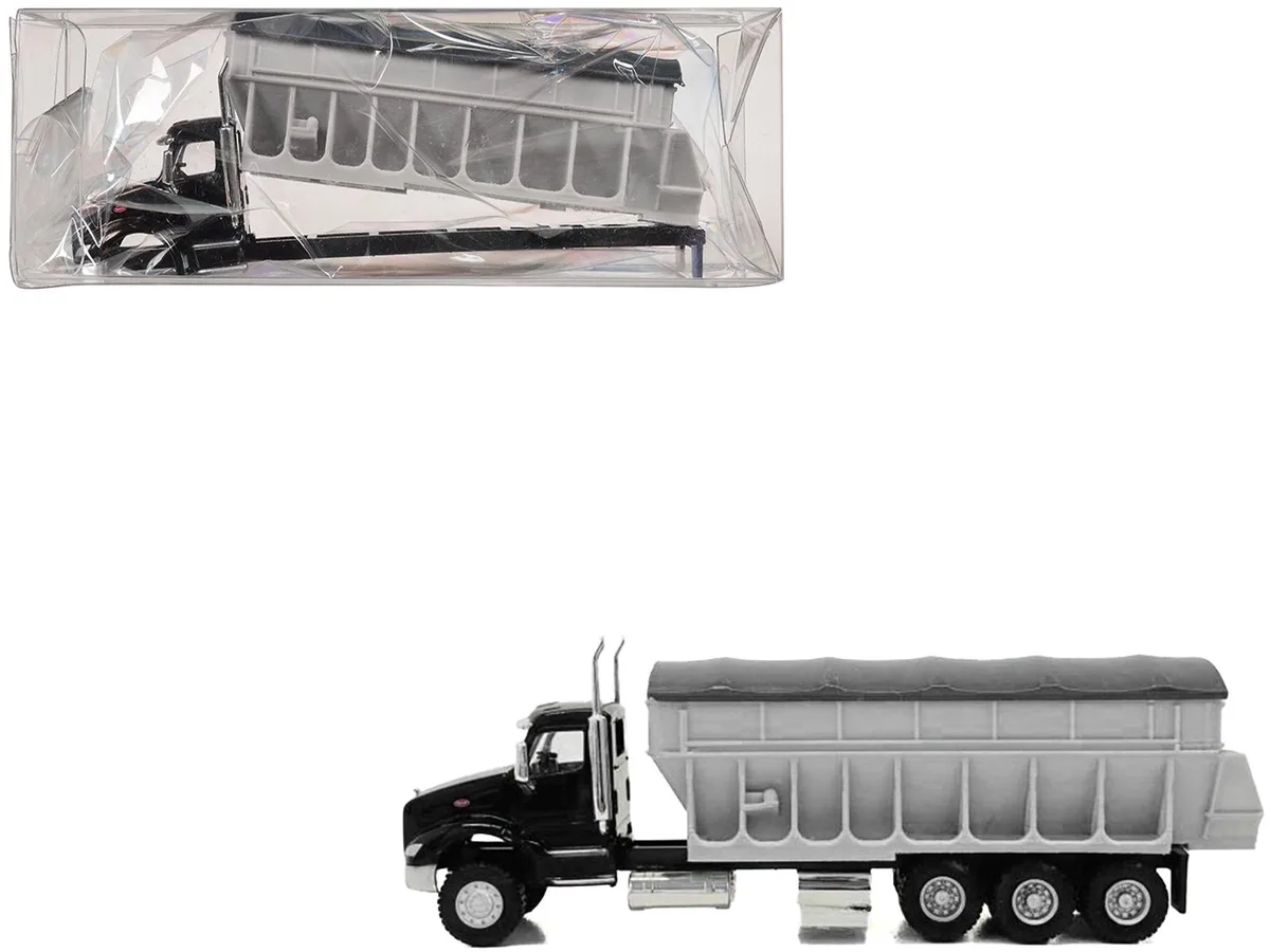 Promotex Promotex Peterbilt 579 Potato/Sugar Beet Truck Black 1/87 HO — product photo