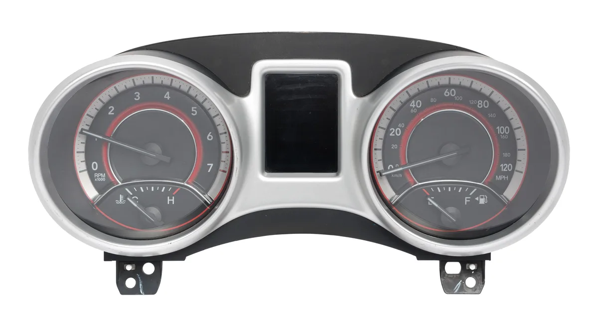 1 Factory Radio 1 Factory Radio 56054812AB 2014 Dodge Journey MPH Speedometer Gauge Cluster — product photo