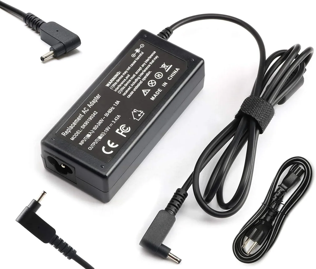 myVolts myVolts 65W Acer Chromebook AC Adapter 19V 3.42A 3.0mm 1.1mm — product photo
