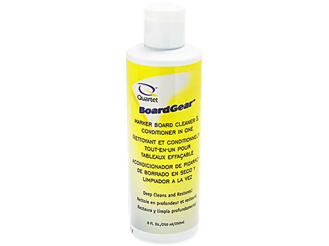 White 8 oz spray bottle with Quartet label