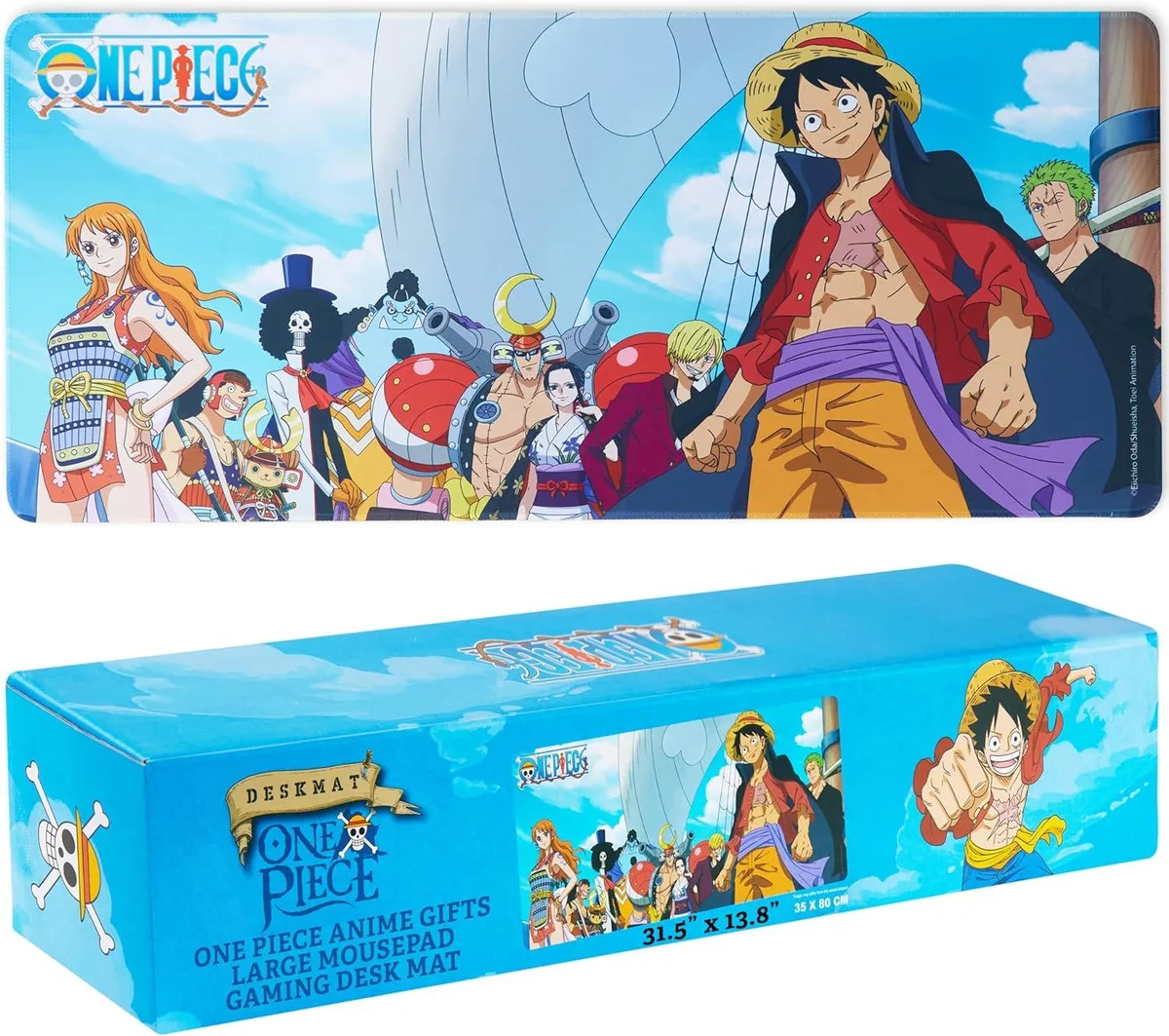 BAOFENG BAOFENG One Piece Gaming Desk Mat 31.5 x 13.8 inches — product photo