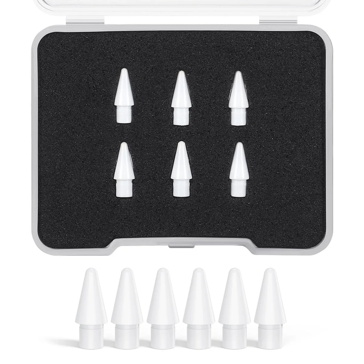  Wangculiao Replacement Tips 6PC for Apple Pencil 1st/2nd Gen — product photo