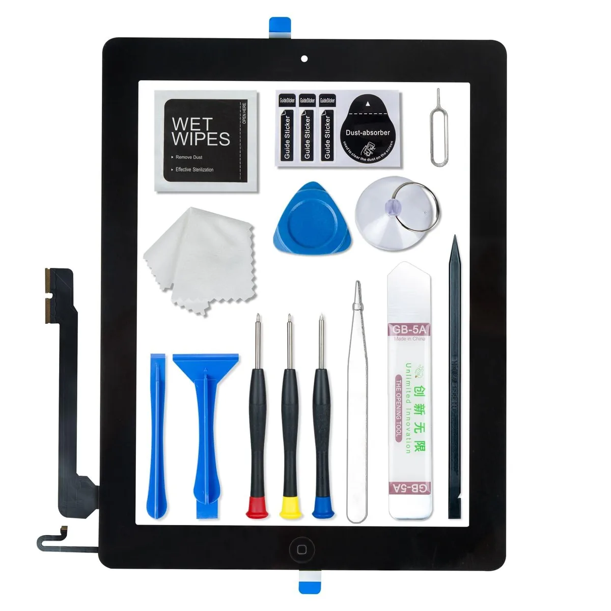 V2 Technologies V2 Technologies iPad 4 Screen Replacement Digitizer A1458 A1459 A1460 — product photo