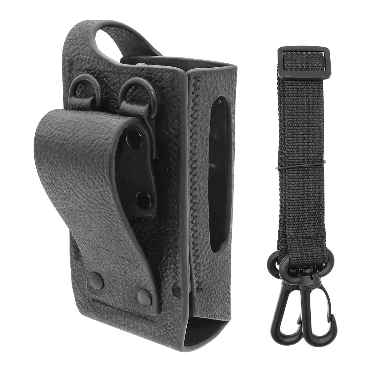 FYIOGXG Leather Case 3" D-Ring for Motorola DP2400 DP2400e PMLN5864A — product photo