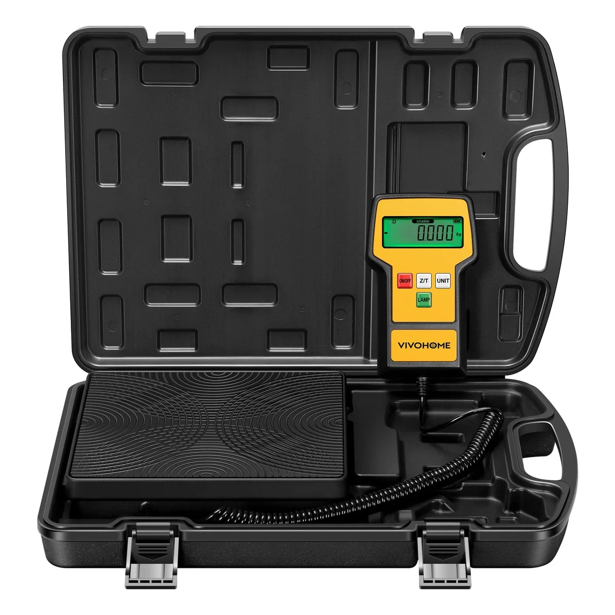 Metra 110 lb Digital Refrigerant Charging Scale with Case — product photo