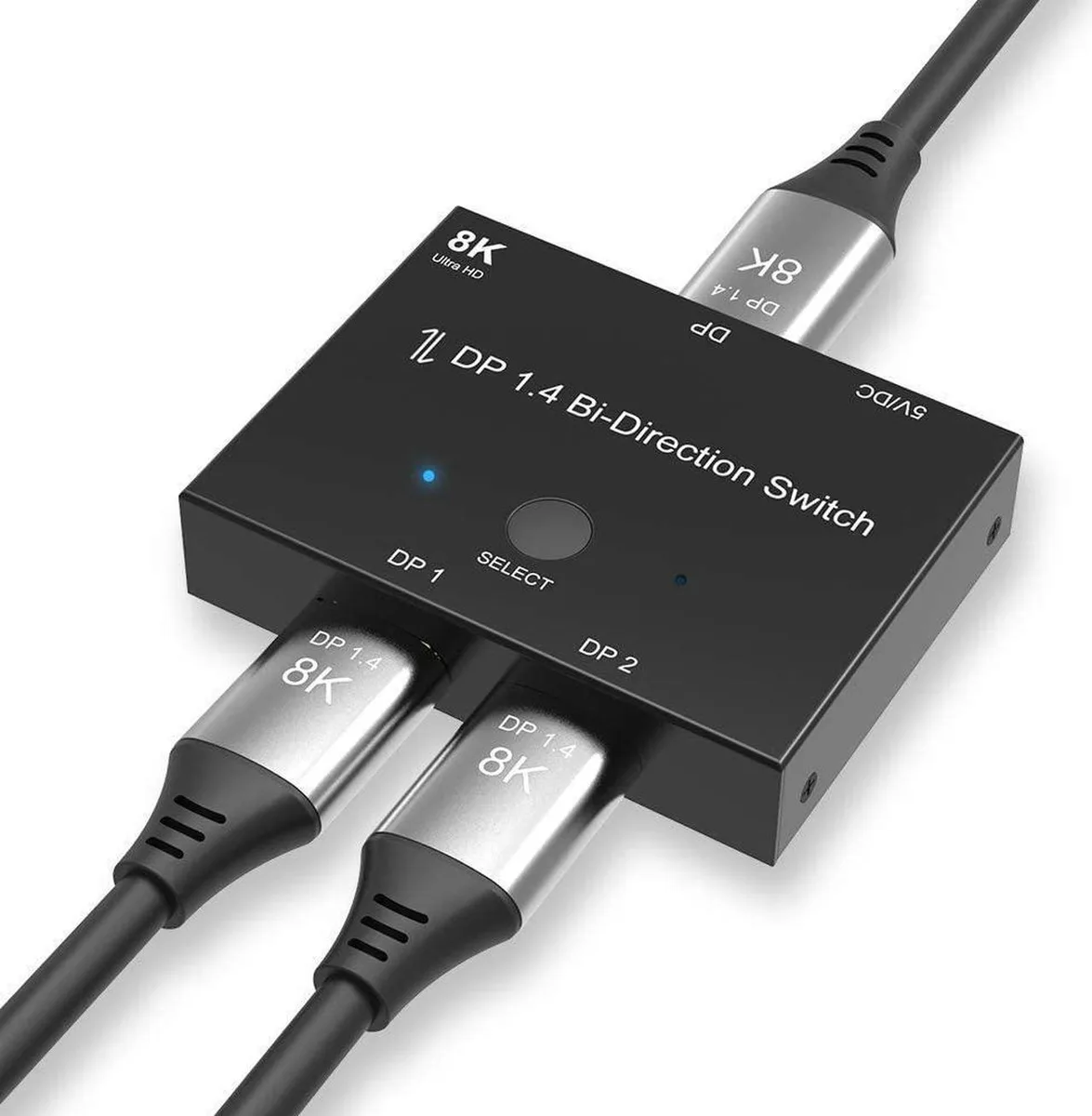 Vszerda Vszerda DP 1.4 Bi-Directional KVM Switch 8K@30Hz 4K@120Hz 1080P@240Hz 32.4Gbps — product photo
