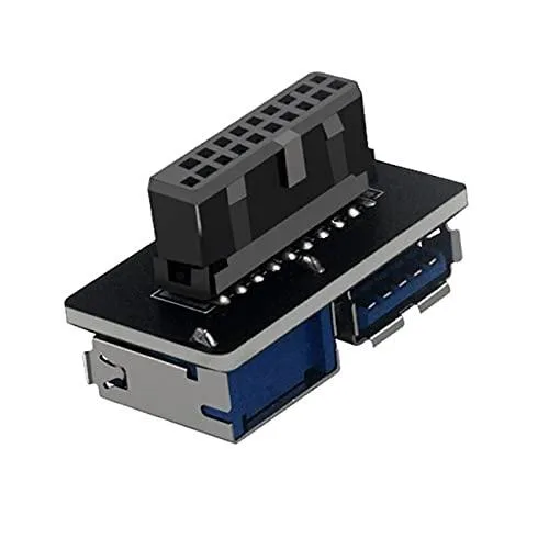 Fervit Fervit Dual USB 3.0 A Female to Motherboard 20/19 Pin Adapter — product photo