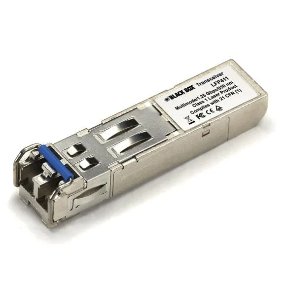Black Box Corporation Black Box Corporation LFP411 SFP network ethernet cable 1250 Mbps 850 nm LC 550 m — product photo