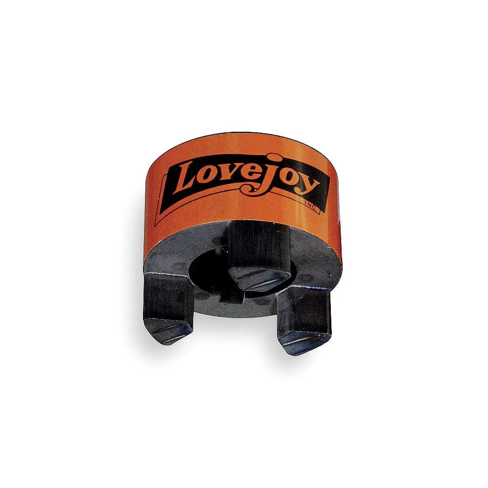Carbon steel L-jaw coupling hub with 1-1/2 inch bore