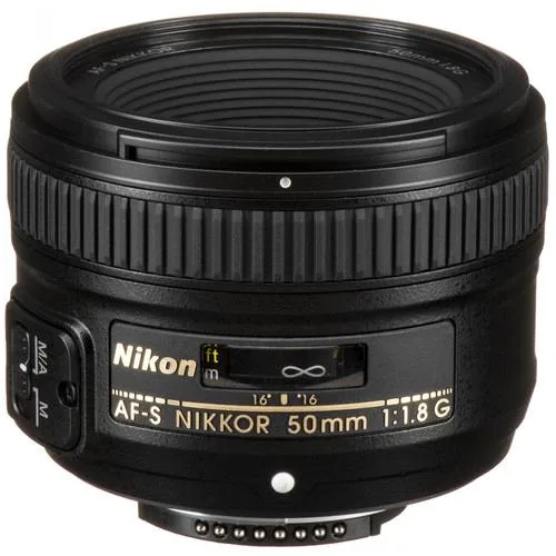 Nikon Inc Nikon AF-S NIKKOR 50mm f/1.8G camera lens — product photo