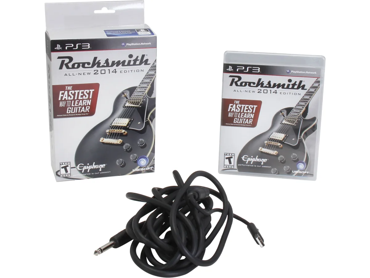 Ubisoft Ubisoft Rocksmith 2014 Edition cable Included legacy playstation — product photo