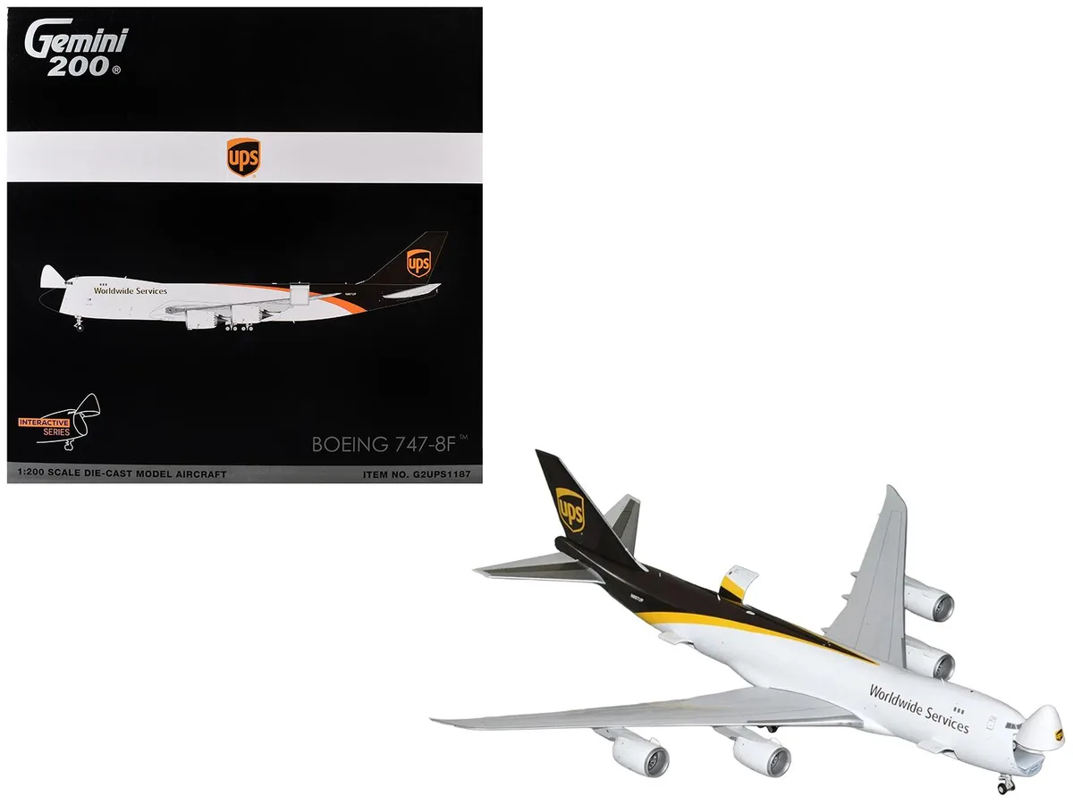 GeminiJets GeminiJets Boeing 747-8F UPS N607UP 1/200 Diecast — product photo