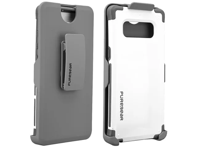 PureGear PureGear DualTek White Case &amp; Holster for Galaxy Note 8 62049PG — product photo