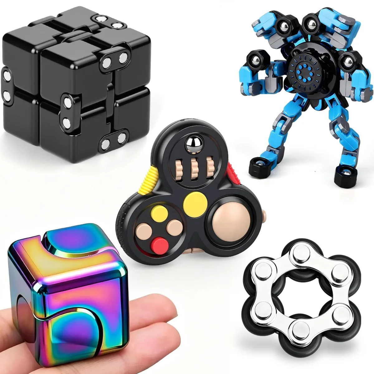 LNCOJOLM Fidget Toy Pack 5 Pack Educational — product photo