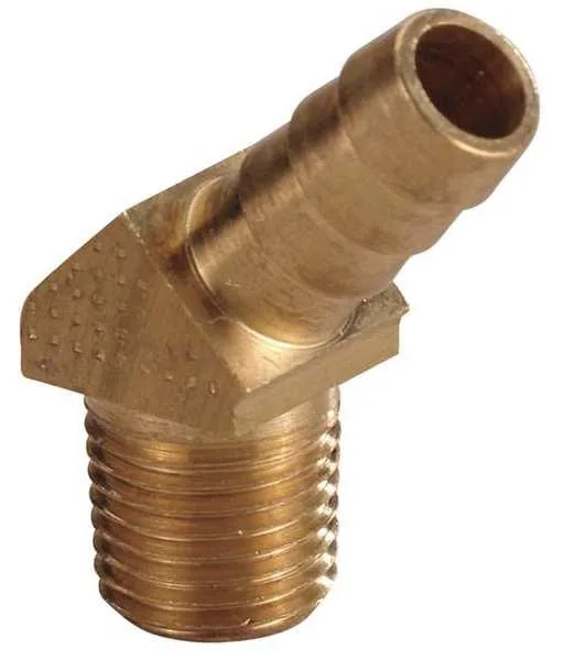 Value Brand Value Brand Push-On Hose Barb 1/4 In Brass — product photo