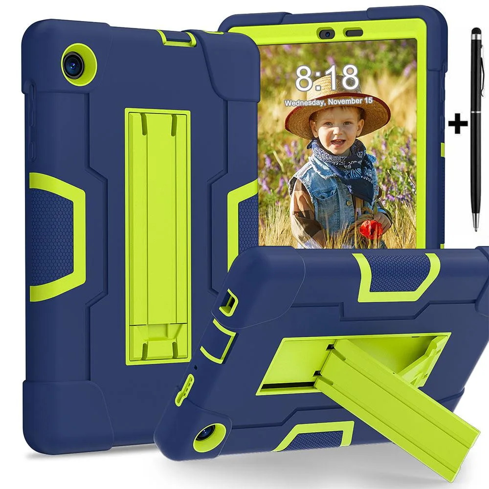 Werleo Werleo 9137W tablet case with kickstand and stylus Green — product photo