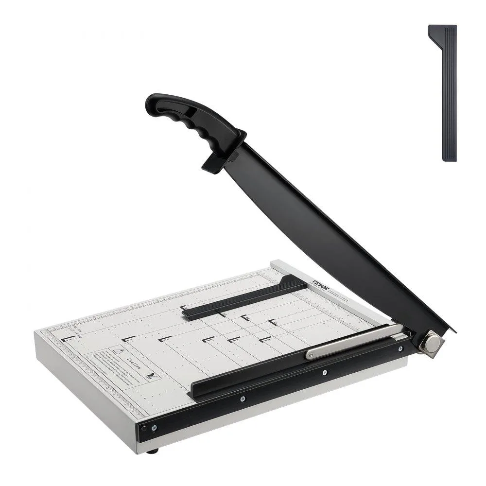 VEVOR VEVOR Paper Cutter 825 15" 16 Sheets White Black — product photo