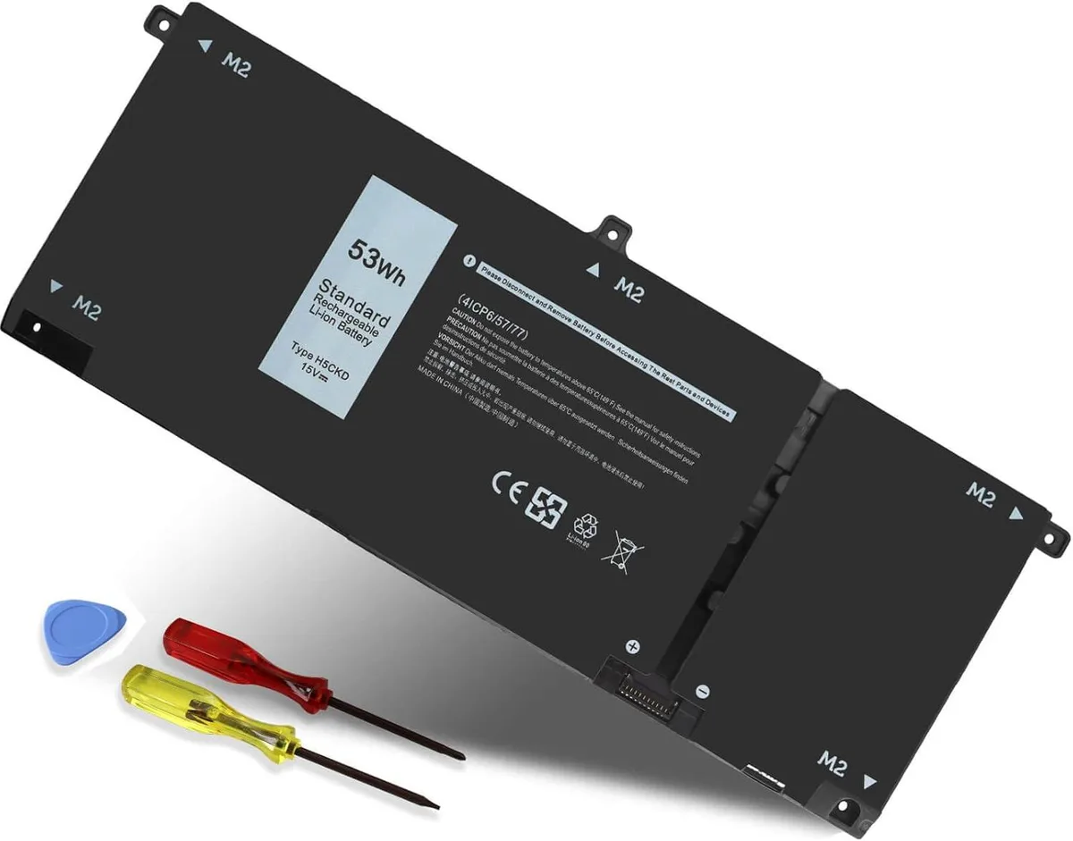 PISKEKAT PISKEKAT 53Wh 15V 4-cell laptop battery H5CKD — product photo