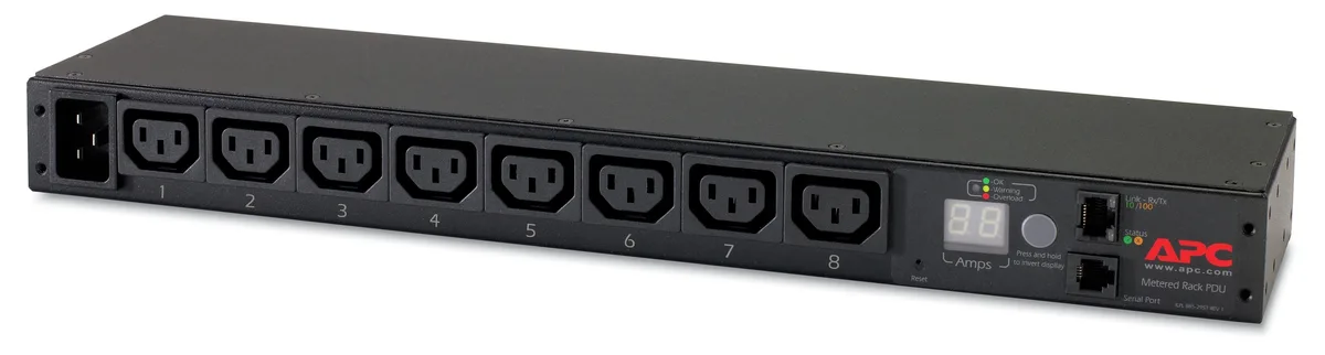 APC APC AP7821B Metered PDU 1U 16A 208/230V 8x C13 — product photo