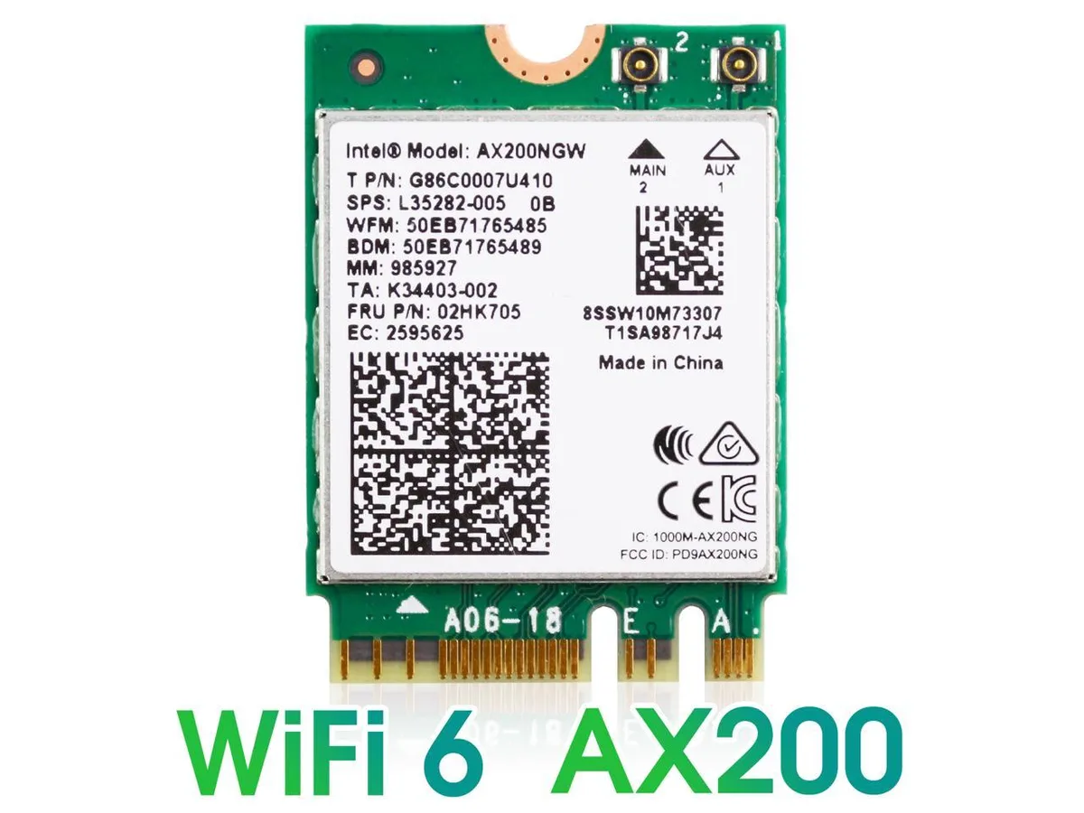 Teday Teday AX200 M.2 Key E Wi-Fi 6 Adapter — product photo