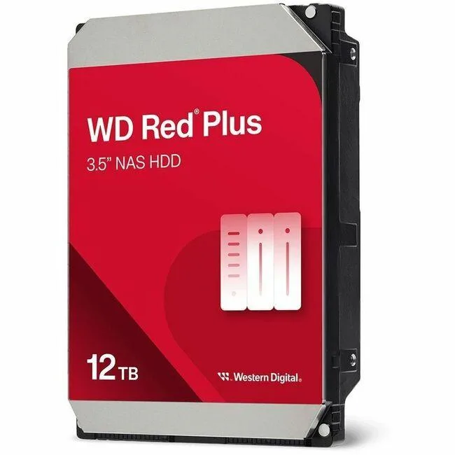 Western Digital Western Digital WD120EFGX 12TB 7200 RPM 512MB CMR 3.5" SATA internal hard drive — product photo